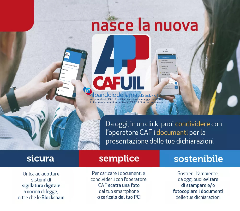 nasce la nuova app CAF UIL